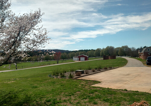 driveway and land of Foothills at Red Oak Recovery